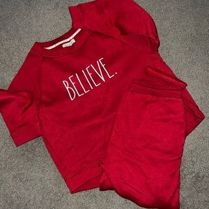 Rea Dunn Christmas sweat set